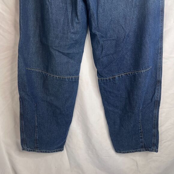 LOFT The Barrel Denim Jeans Slouchy Boho Streetwear Skater Size 30/10* - Picture 6 of 10
